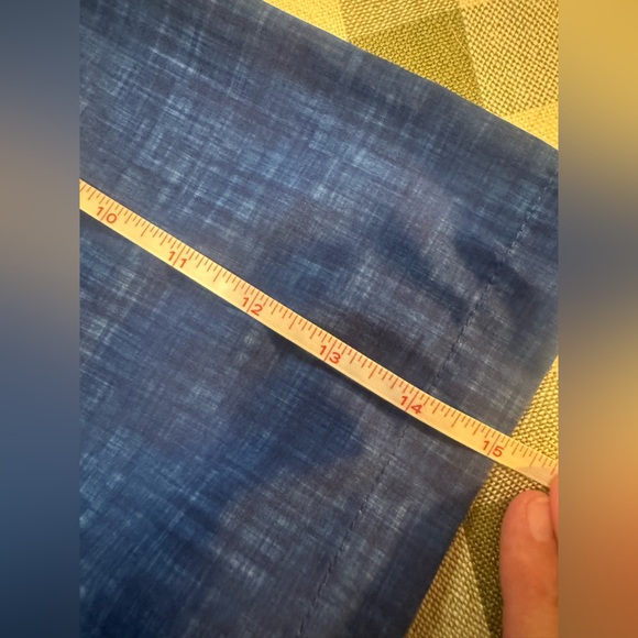 Construct Slim Fit Four-Way Stretch Performance Chambray Shirt - Picture 13 of 15